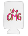 Like OMG Collapsible Neoprene Tall Can Insulator by TooLoud-TooLoud-White-Davson Sales