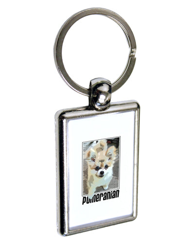 Pomeranian Step Out Keychain Key Ring by TooLoud-TooLoud-Davson Sales