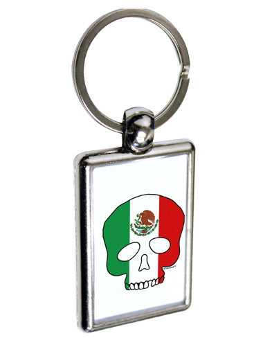 Skull Flag Mexico Keychain Key Ring-TooLoud-Davson Sales