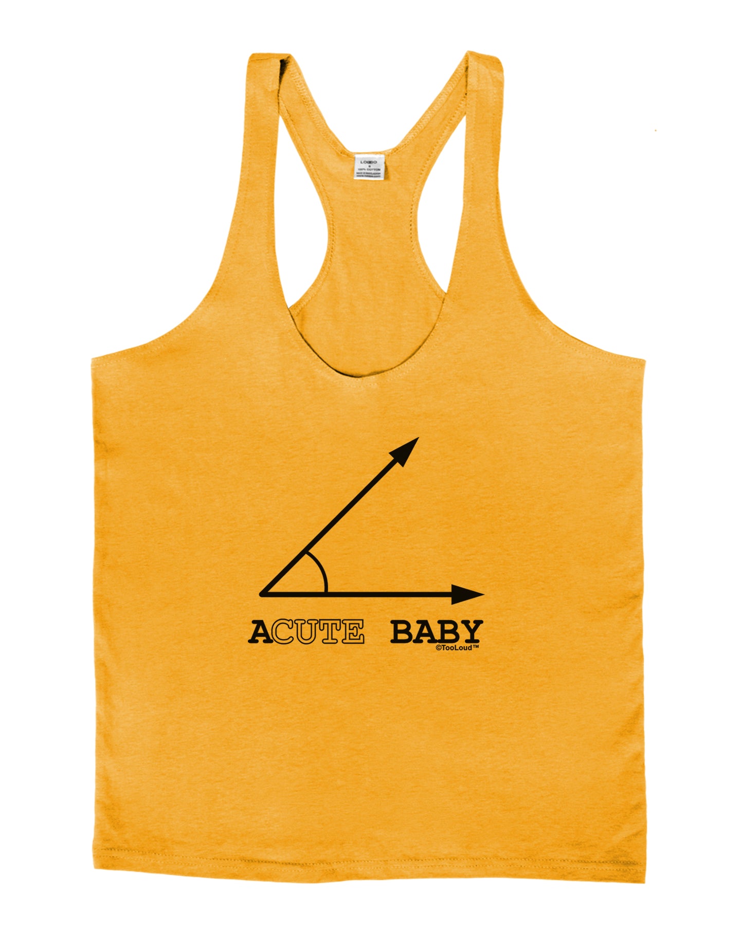 Acute Baby Mens String Tank Top-Men's String Tank Tops-LOBBO-Gold-Small-Davson Sales