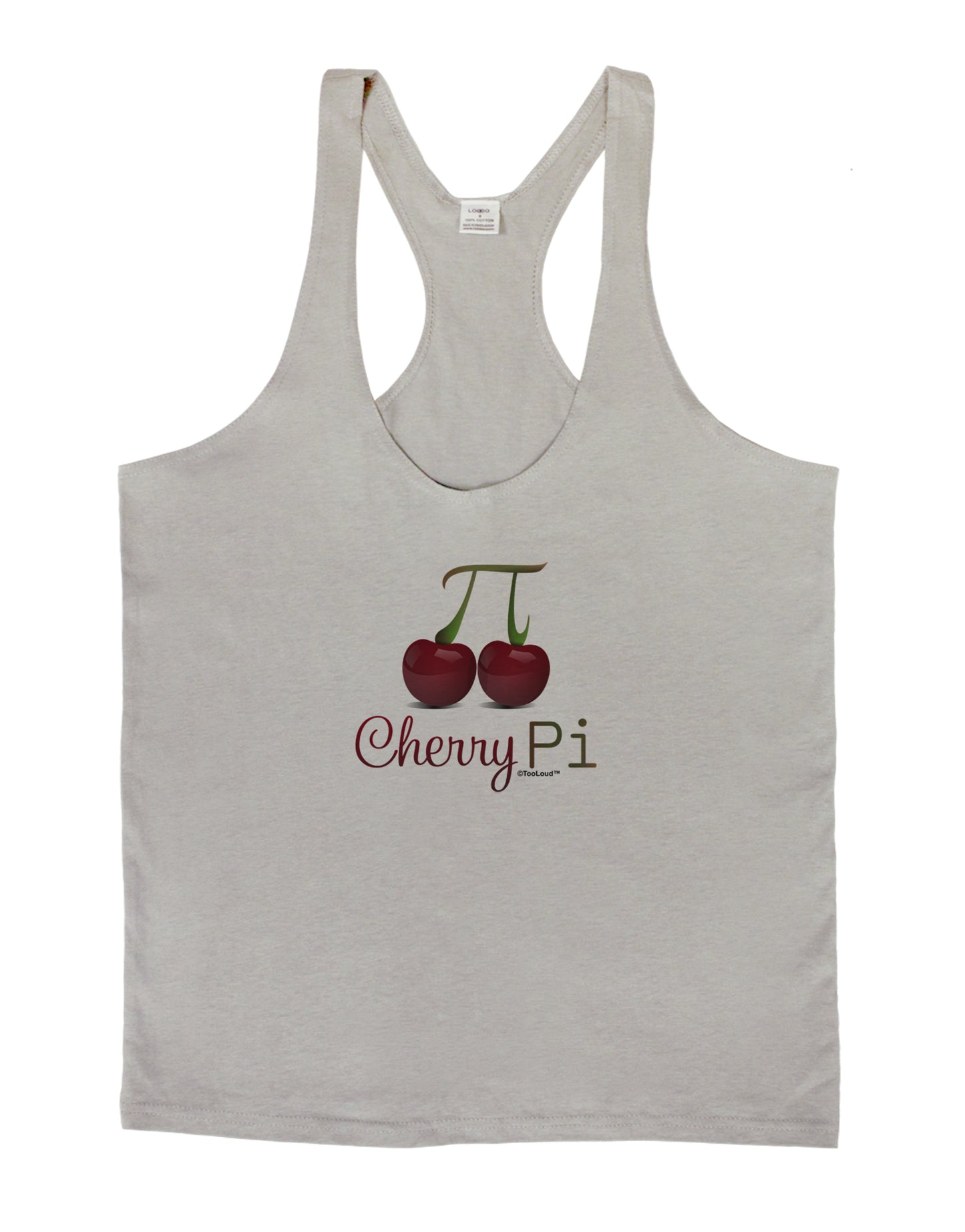 Cherry Pi Mens String Tank Top-Men's String Tank Tops-LOBBO-Light-Gray-Small-Davson Sales