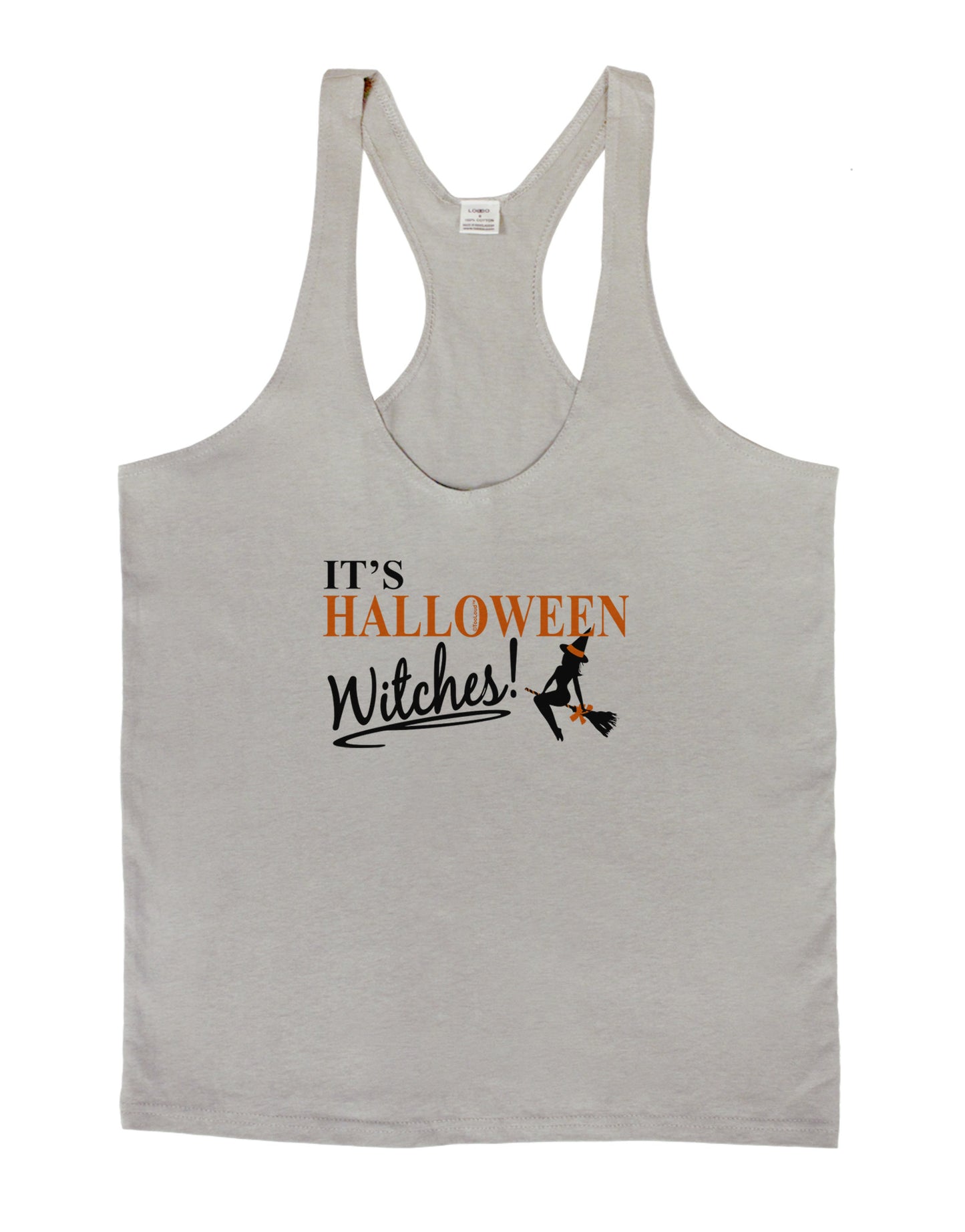 It's Halloween Witches Mens String Tank Top-Men's String Tank Tops-LOBBO-Light-Gray-Small-Davson Sales