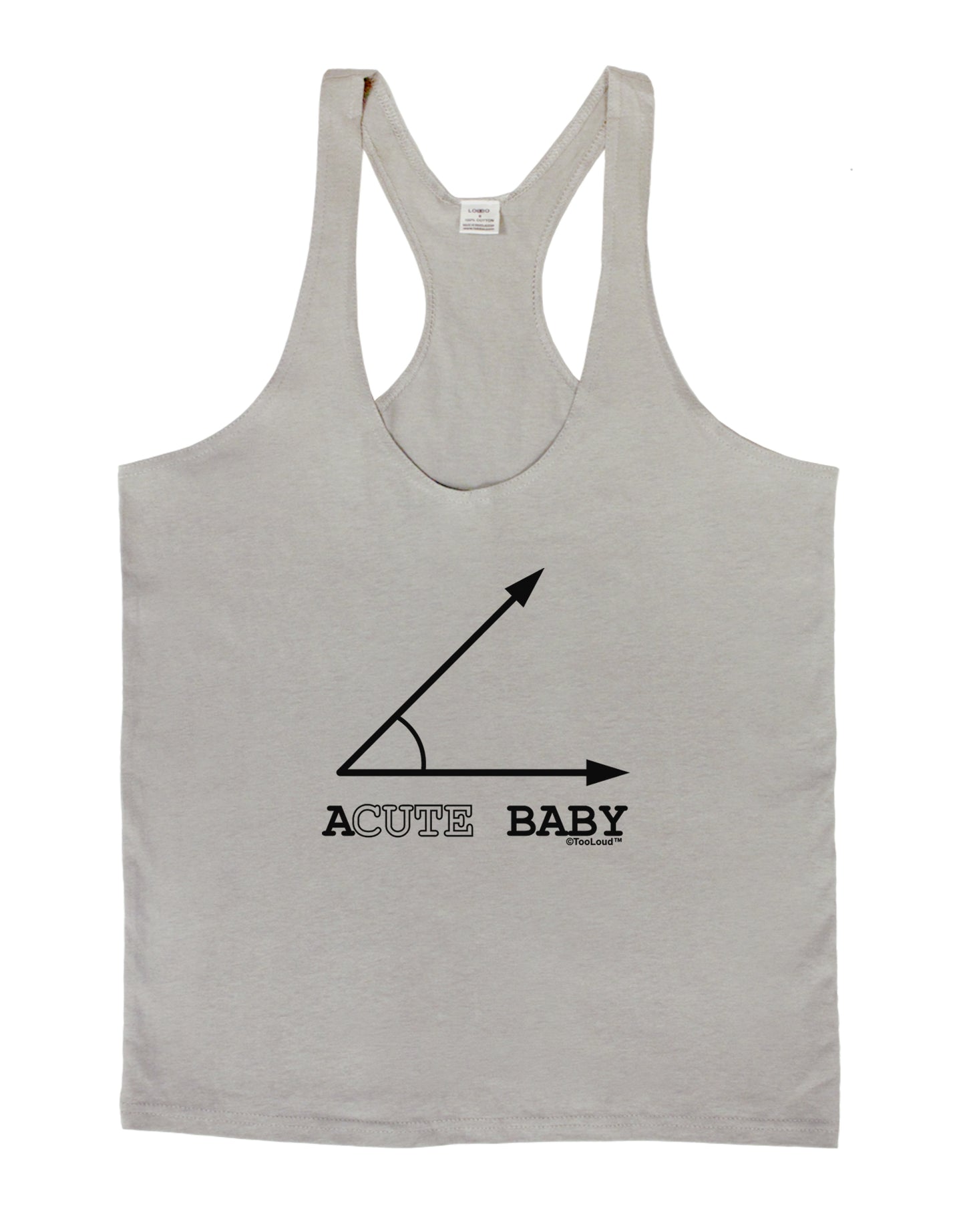 Acute Baby Mens String Tank Top-Men's String Tank Tops-LOBBO-Light-Gray-Small-Davson Sales