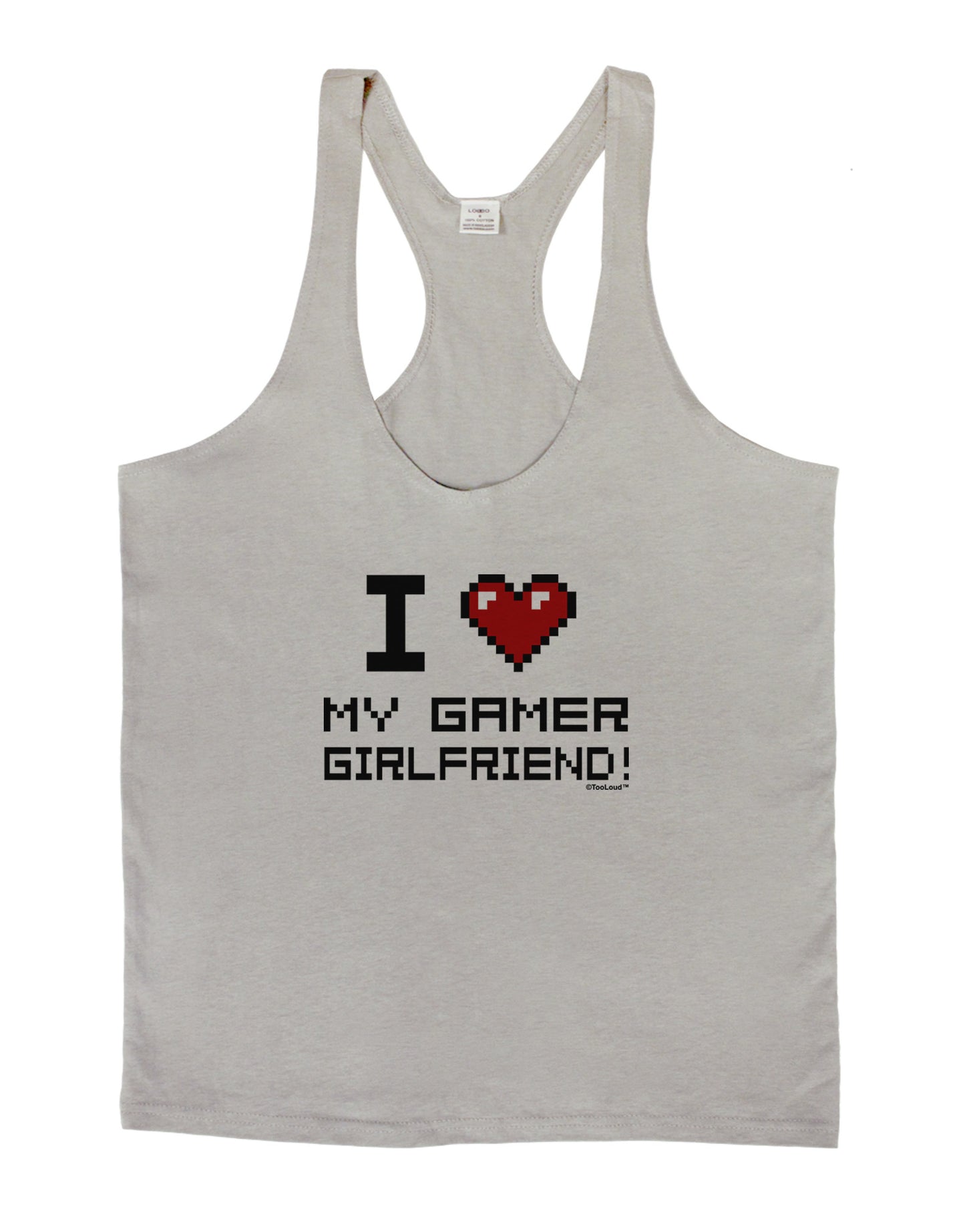 I Heart My Gamer Girlfriend Mens String Tank Top-Men's String Tank Tops-LOBBO-Light-Gray-Small-Davson Sales