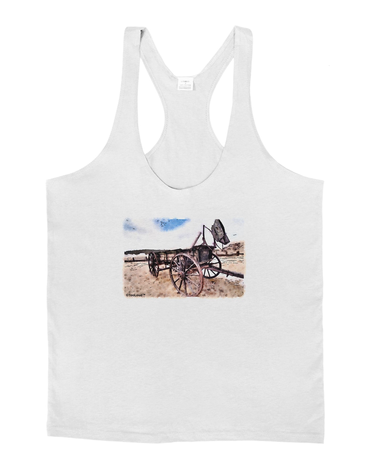 Antique Vehicle Mens String Tank Top-Men's String Tank Tops-LOBBO-White-Small-Davson Sales