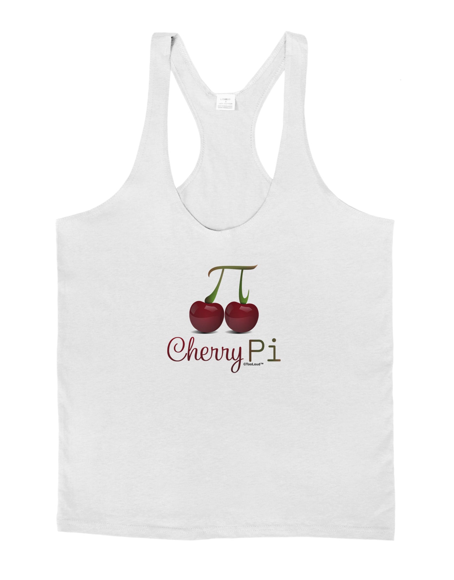 Cherry Pi Mens String Tank Top-Men's String Tank Tops-LOBBO-White-Small-Davson Sales