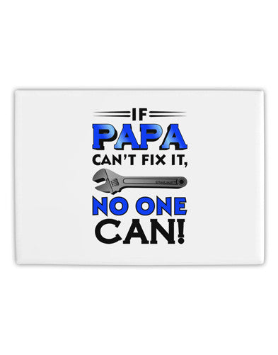 If Papa Can't Fix It - Father's Day Fridge Magnet 2"x3" Landscape by TooLoud-Fridge Magnet-TooLoud-White-Davson Sales