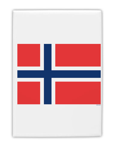 TooLoud Norwegian Flag Fridge Magnet 2 Inchx3 Inch Portrait-Fridge Magnet-TooLoud-Davson Sales