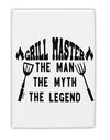 TooLoud Grill Master The Man The Myth The Legend Fridge Magnet 2 Inchx3 Inch Portrait-Fridge Magnet-TooLoud-Davson Sales