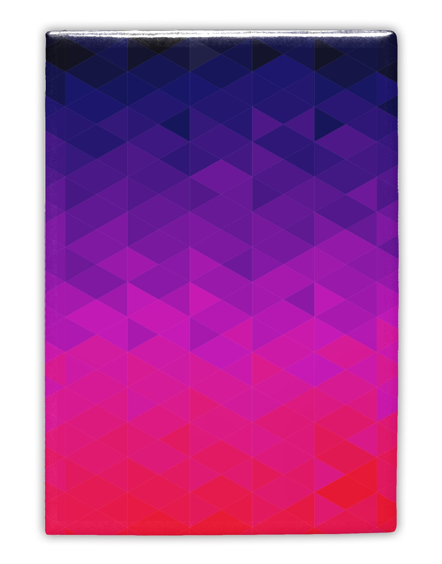 Geometric Gradient AOP 10 InchRound Wall Clock All Over Print by TooLoud-Wall Clock-TooLoud-White-Davson Sales