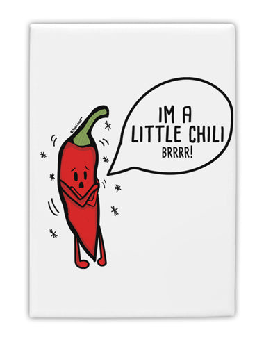 TooLoud I'm a Little Chilli Fridge Magnet 2 Inchx3 Inch Portrait-Fridge Magnet-TooLoud-Davson Sales