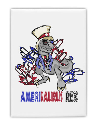 TooLoud AMERISAURUS REX Fridge Magnet 2 Inchx3 Inch Portrait-Fridge Magnet-TooLoud-Davson Sales