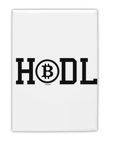 TooLoud HODL Bitcoin Fridge Magnet 2 Inchx3 Inch Portrait-Fridge Magnet-TooLoud-Davson Sales