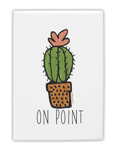 TooLoud On Point Cactus Fridge Magnet 2 Inchx3 Inch Portrait-Fridge Magnet-TooLoud-Davson Sales