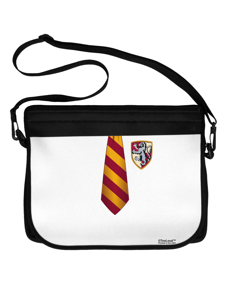 Wizard Uniform Red and Yellow Neoprene Laptop Shoulder Bag All Over Print by TooLoud-TooLoud-Black-White-Davson Sales
