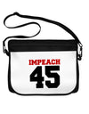 Impeach 45 Neoprene Laptop Shoulder Bag by TooLoud-TooLoud-Black-White-15 Inches-Davson Sales
