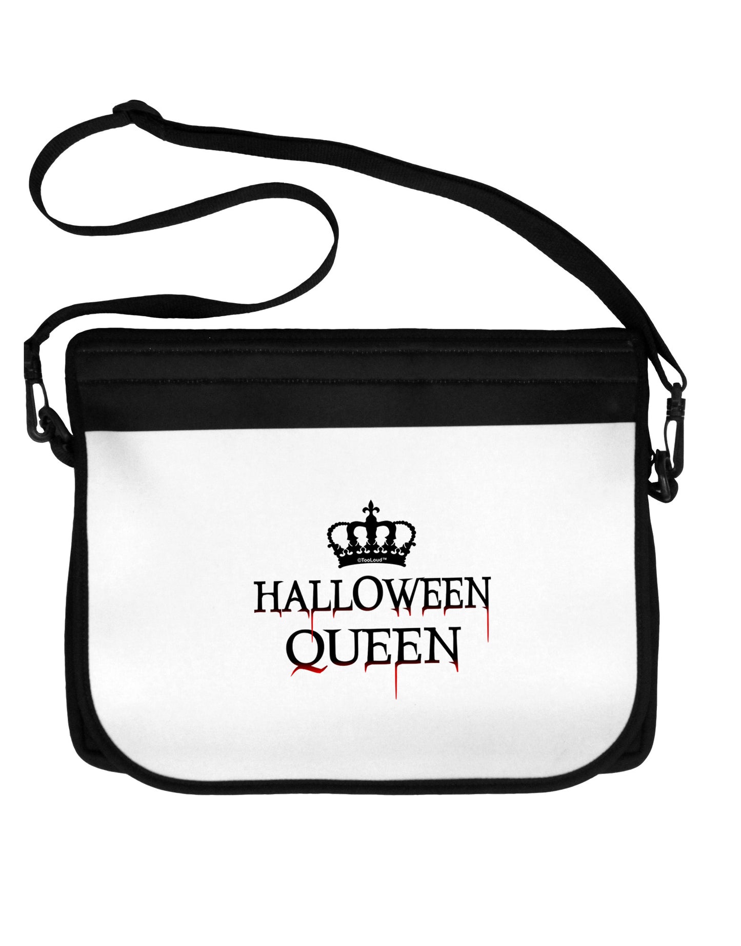 Halloween Queen 15" Dark Laptop / Tablet Case Bag by TooLoud-Laptop / Tablet Case Bag-TooLoud-Black-White-15 Inches-Davson Sales