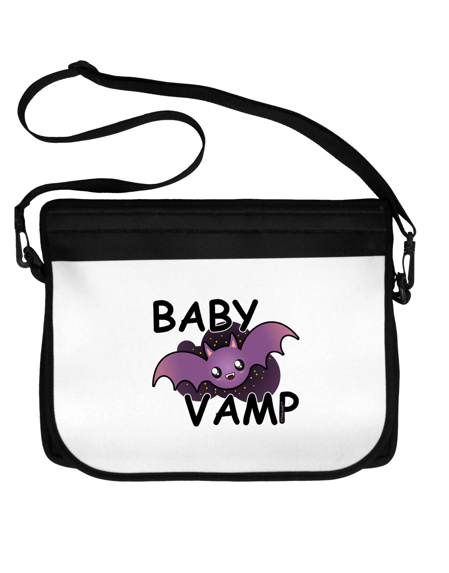 Baby Vamp 15" Dark Laptop / Tablet Case Bag by TooLoud-Laptop / Tablet Case Bag-TooLoud-Black-White-15 Inches-Davson Sales