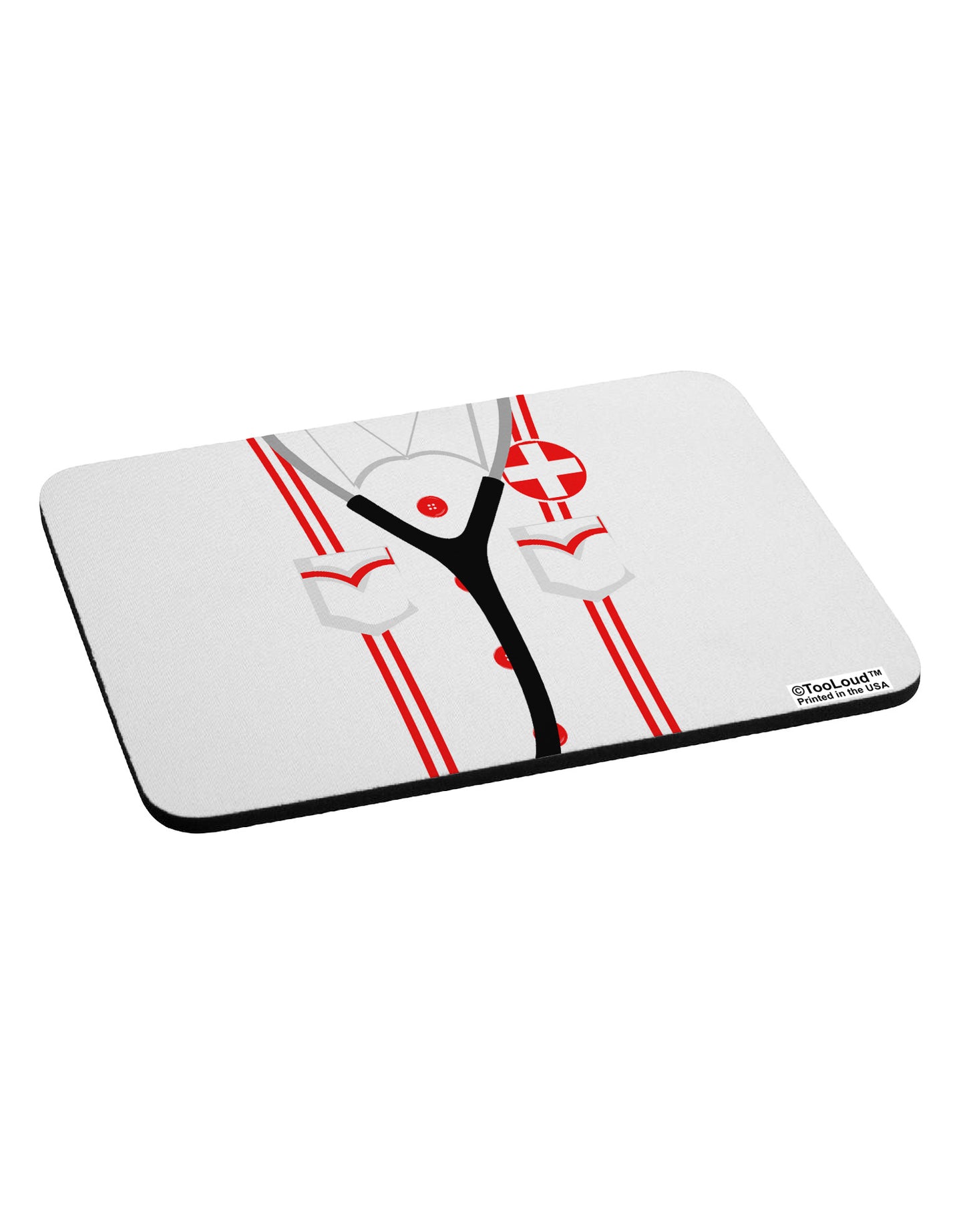 Nurse AOP Mousepad All Over Print-TooLoud-White-Davson Sales