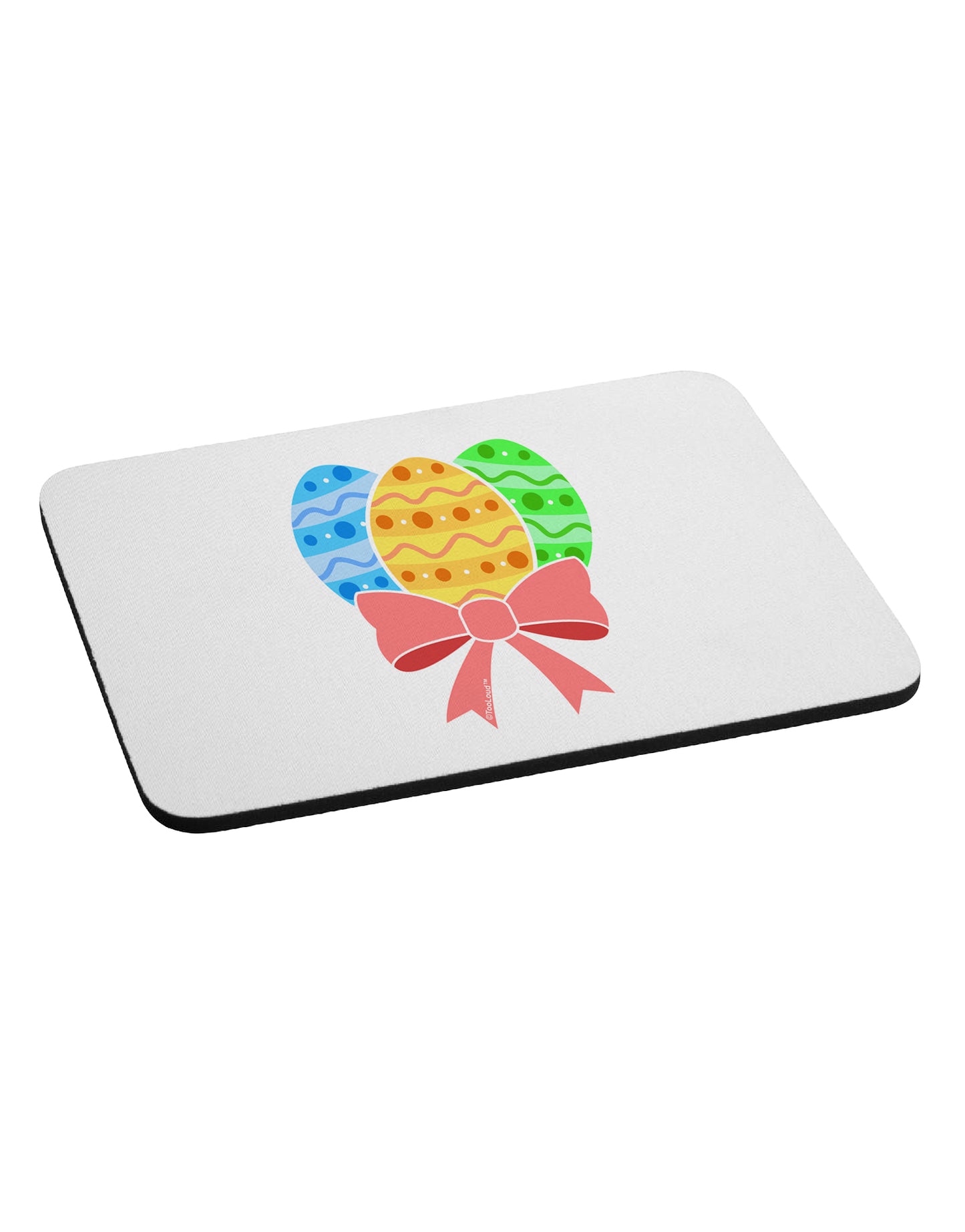 Easter Eggs With Bow Mousepad by TooLoud-TooLoud-White-Davson Sales