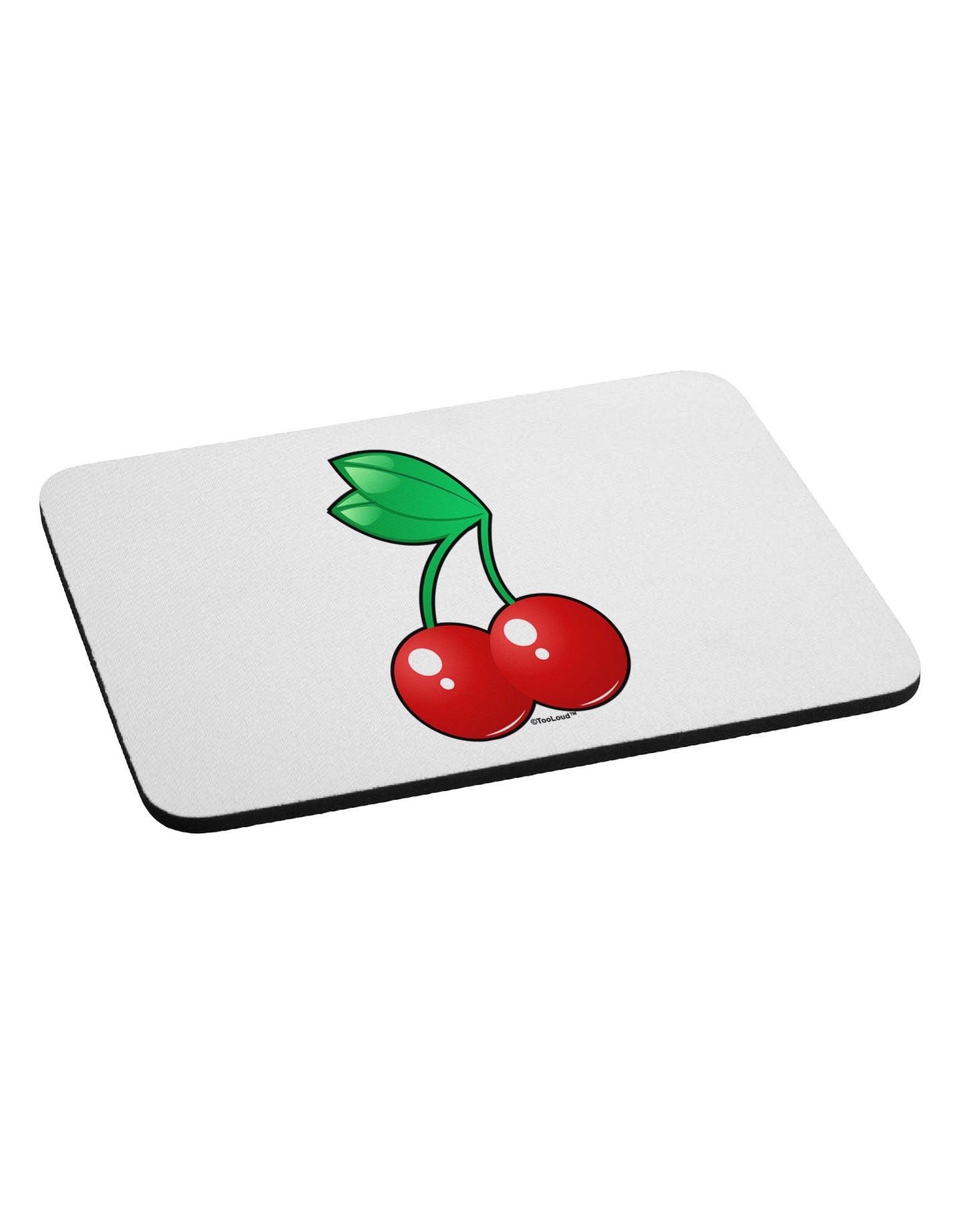Cherries Mousepad-TooLoud-White-Davson Sales