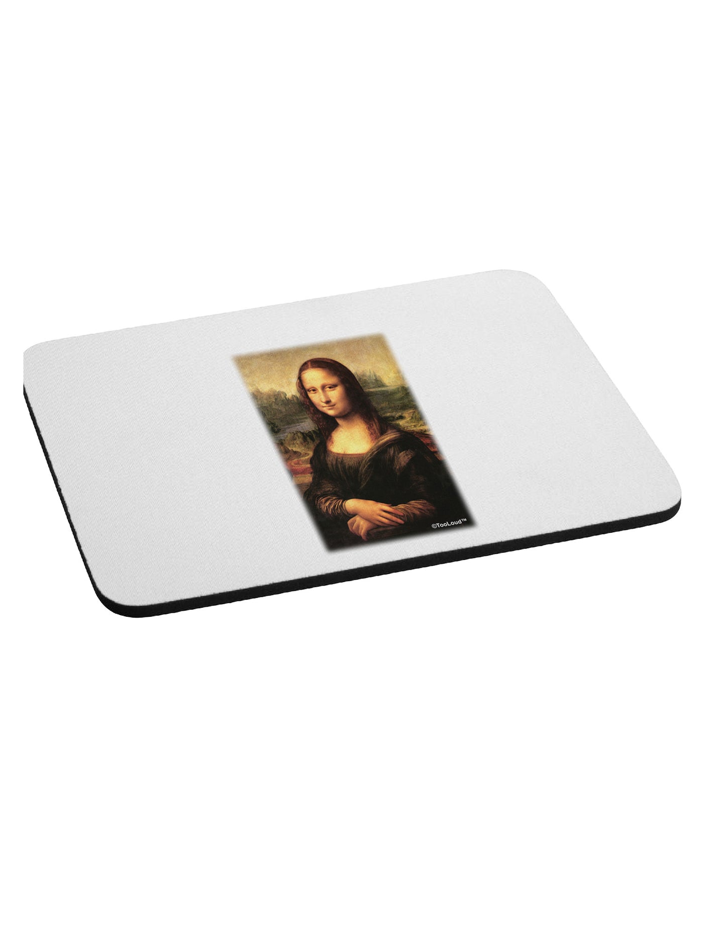 Mona Painting Mousepad-TooLoud-White-Davson Sales
