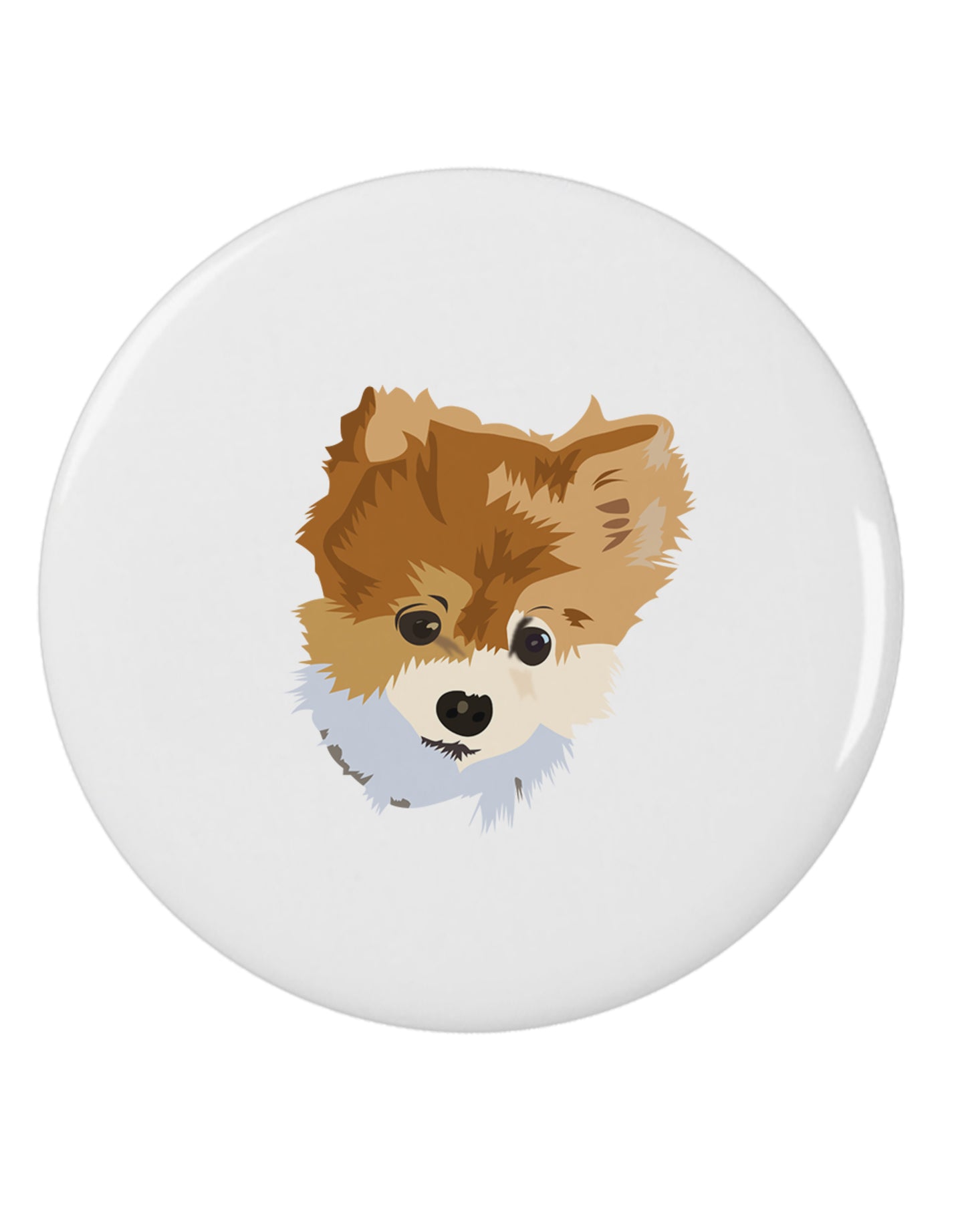 Custom Pet Art 2.25" Round Pin Button by TooLoud-TooLoud-White-2.25in-Davson Sales