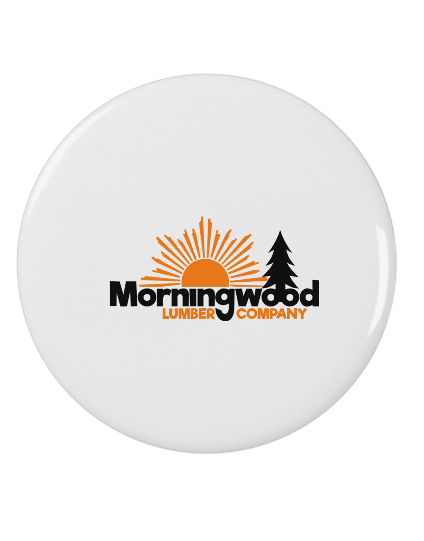 Morningwood Company Funny 2.25" Round Pin Button by TooLoud-TooLoud-White-2.25in-Davson Sales