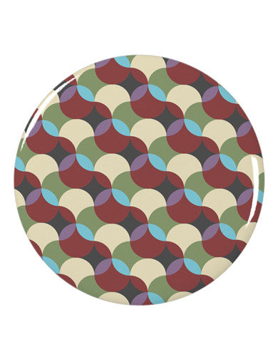 Geometric Abstract AOP 2.25" Round Pin Button All Over Print by TooLoud-Round Pin Button-TooLoud-White-2.25in-Davson Sales