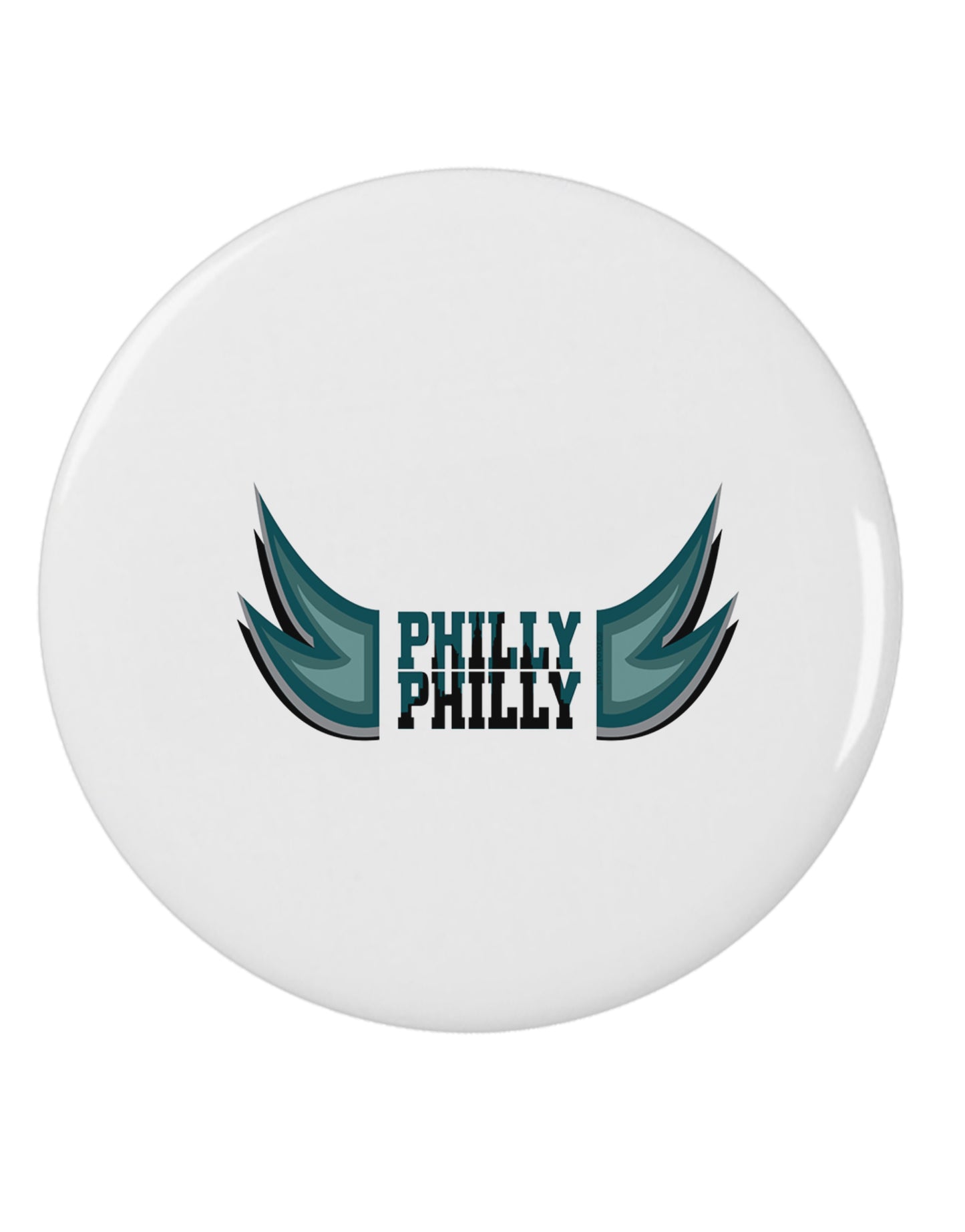 Philly Philly Funny Beer Drinking 2.25" Round Pin Button by TooLoud-TooLoud-White-2.25in-Davson Sales