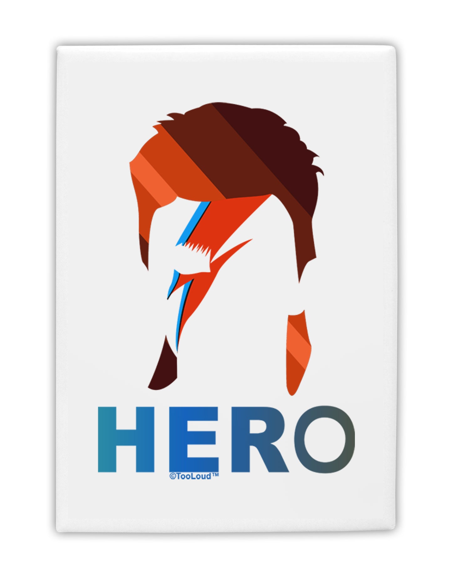 Hero of the Weirdos Fridge Magnet 2"x3 by TooLoud-Fridge Magnet-TooLoud-White-Davson Sales