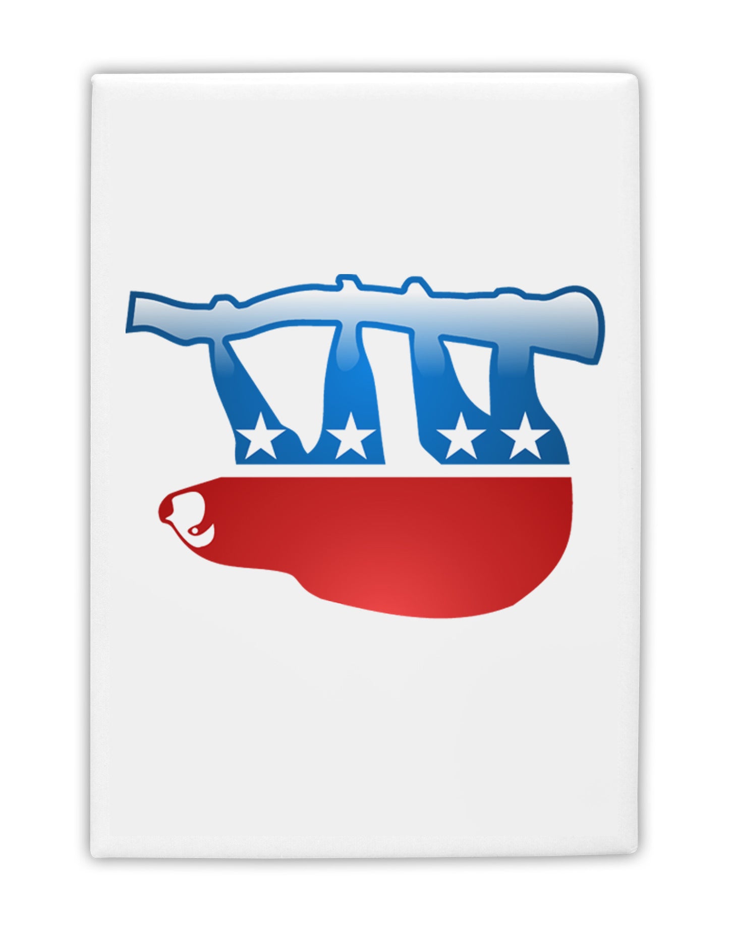 Sloth Political Party Symbol Fridge Magnet 2"x3-Fridge Magnet-TooLoud-White-Davson Sales