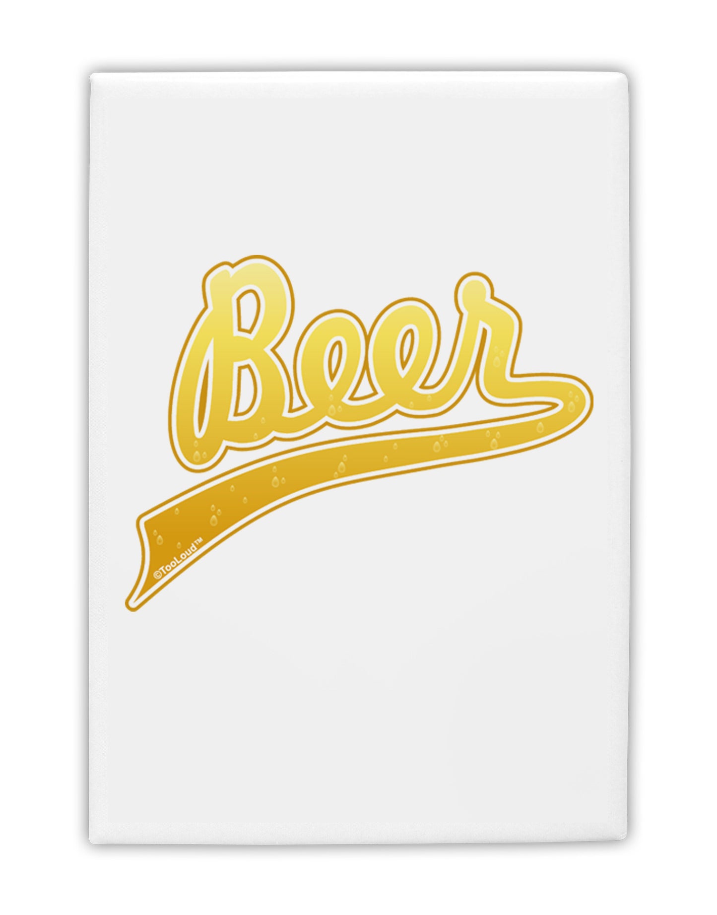 Beer Jersey Fridge Magnet 2"x3-Fridge Magnet-TooLoud-White-Davson Sales