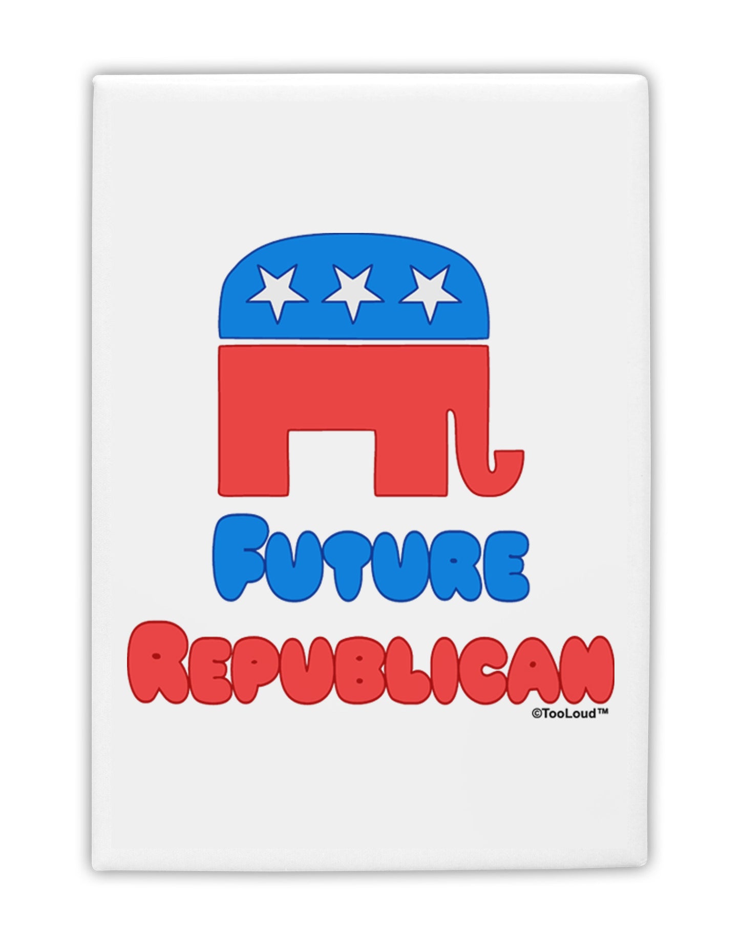Future Republican Fridge Magnet 2"x3-Fridge Magnet-TooLoud-White-Davson Sales