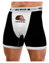 I Hand-Rub My Meat - Roast Beef Mens NDS Wear Boxer Brief Underwear-Boxer Briefs-NDS Wear-Black-with-White-Small-Davson Sales