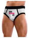 Aca Believe It Mens NDS Wear Briefs Underwear-Mens Briefs-NDS Wear-White-Small-Davson Sales