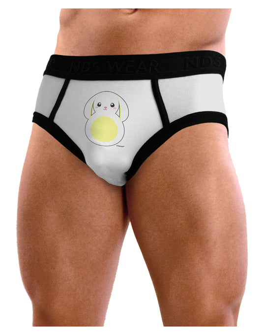 Cute Bunny with Floppy Ears - Yellow Mens NDS Wear Briefs Underwear by TooLoud-Mens Briefs-NDS Wear-White-Small-Davson Sales
