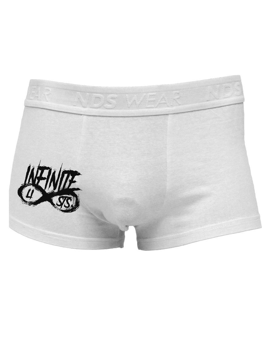 Infinite Lists Side Printed Mens Trunk Underwear by TooLoud-NDS Wear-White-Small-Davson Sales