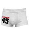 Impeach 45 Side Printed Mens Trunk Underwear by TooLoud-NDS Wear-White-Small-Davson Sales