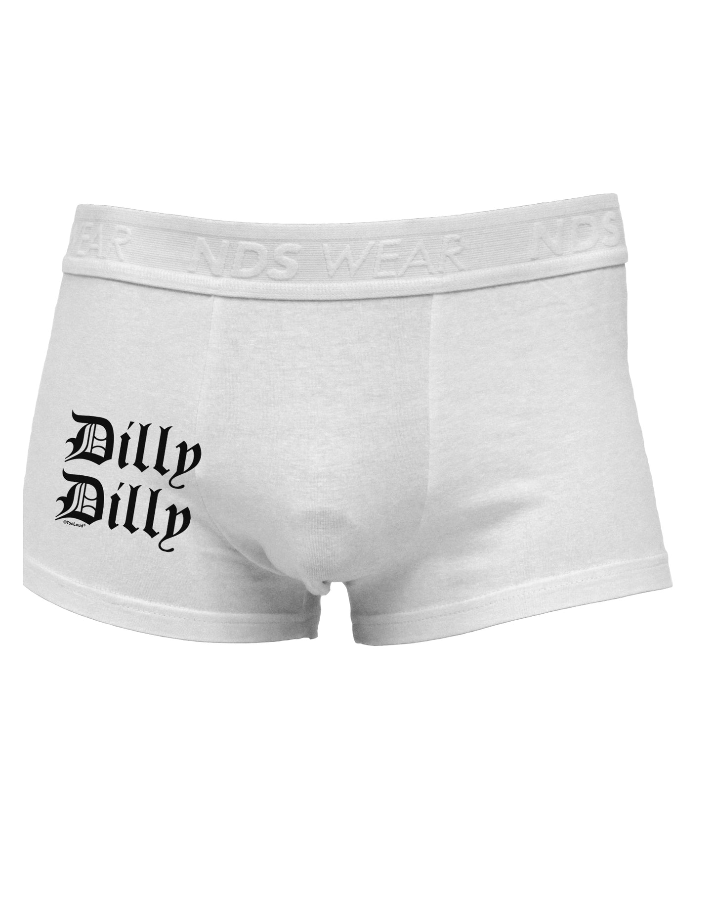Dilly Dilly Beer Drinking Funny Side Printed Mens Trunk Underwear by TooLoud-Mens Trunk Underwear-NDS Wear-White-Small-Davson Sales