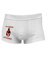 Be a Warrior Not a Worrier Side Printed Mens Trunk Underwear by TooLoud-NDS Wear-White-Small-Davson Sales