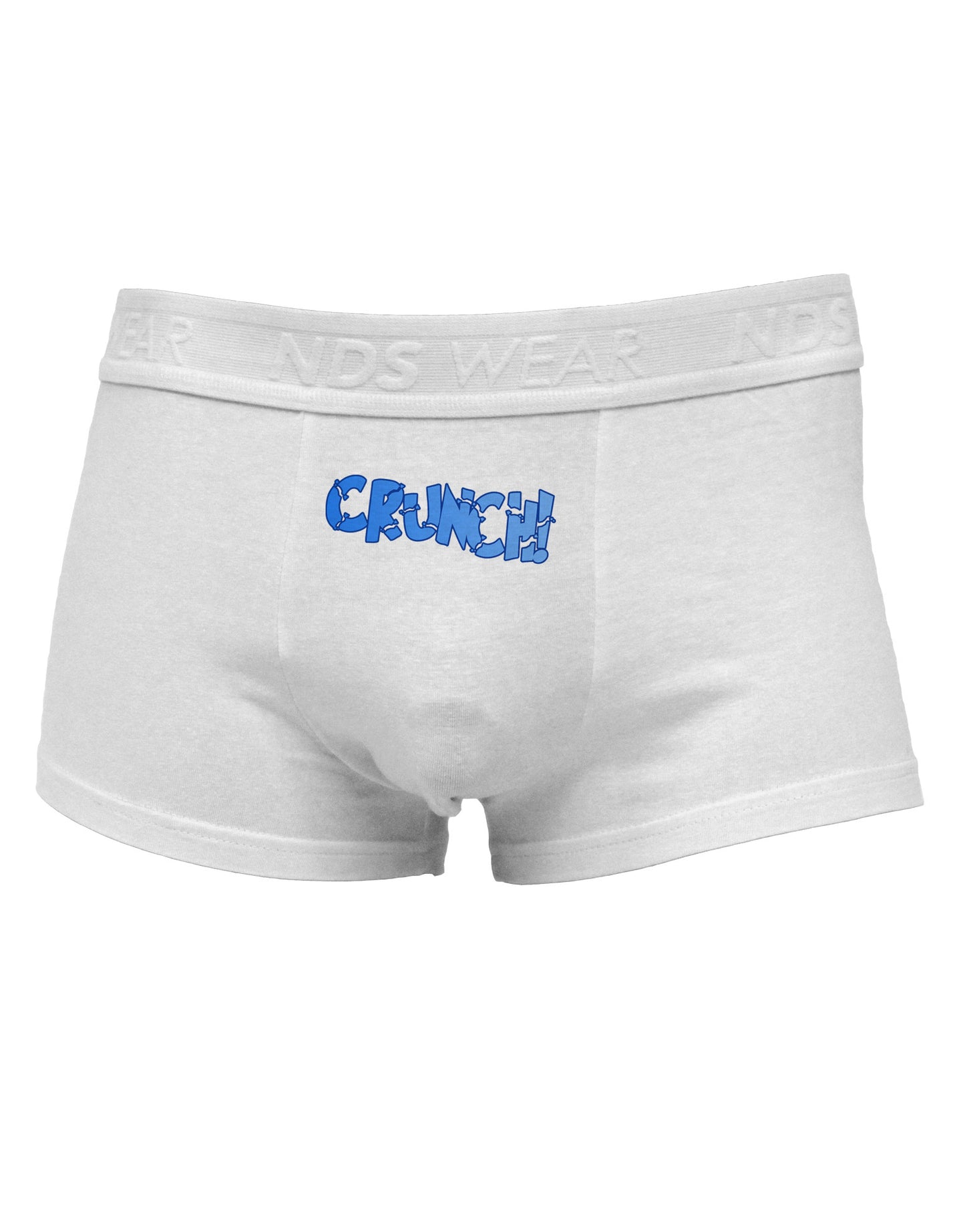 Onomatopoeia CRUNCH Mens Cotton Trunk Underwear-Men's Trunk Underwear-NDS Wear-White-Small-Davson Sales