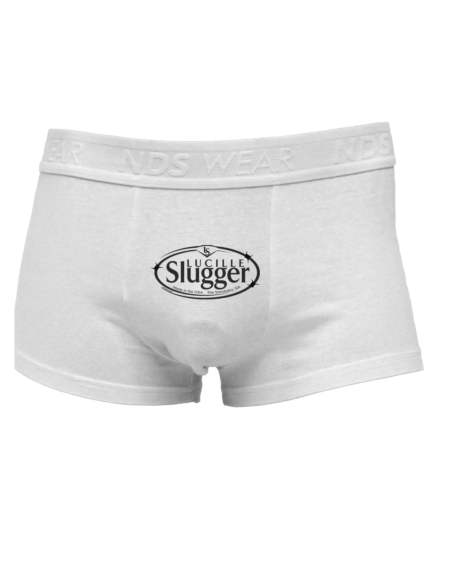 Lucille Slugger Logo Mens Cotton Trunk Underwear by TooLoud-Men's Trunk Underwear-NDS Wear-White-Small-Davson Sales