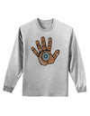 Cardano Hero Hand Adult Long Sleeve Shirt-Long Sleeve Shirt-TooLoud-AshGray-Small-Davson Sales