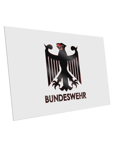 Bundeswehr Logo with Text 10 Pack of 6x4" Postcards-Postcards-TooLoud-White-Davson Sales