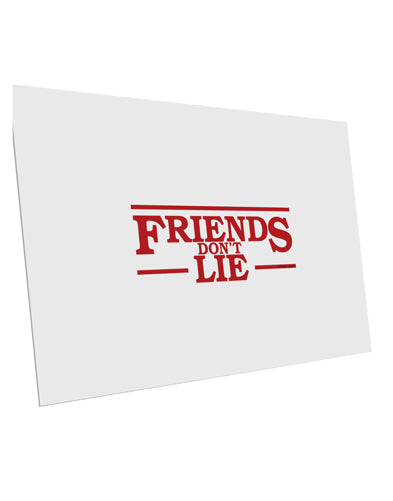 Friends Don't Lie 10 Pack of 6x4" Postcards by TooLoud-Postcards-TooLoud-White-Davson Sales