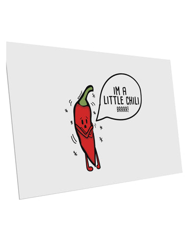 TooLoud I'm a Little Chilli 10 Pack of 6x4 Inch Postcards-Postcards-TooLoud-Davson Sales