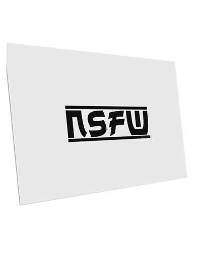 NSFW Not Safe For Work 10 Pack of 6x4" Postcards by TooLoud-Postcards-TooLoud-White-Davson Sales