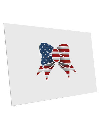 Patriotic Bow 10 Pack of 6x4" Postcards-Postcards-TooLoud-White-Davson Sales