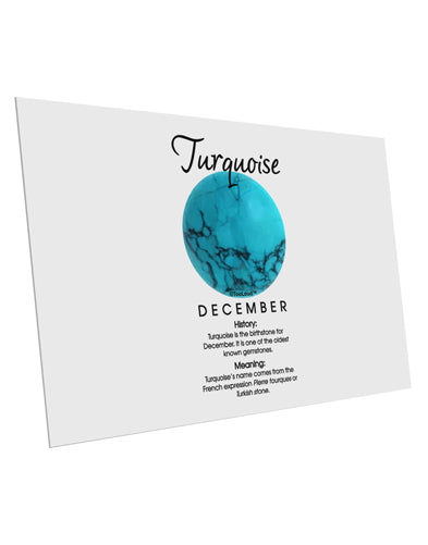 Birthstone Turquoise 10 Pack of 6x4" Postcards by TooLoud-Postcards-TooLoud-White-Davson Sales